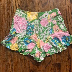 NWT. Lilly Pulitzer. Size 0. Folly Skort.